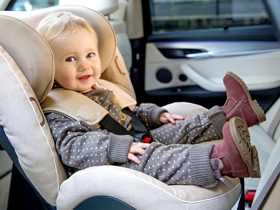 штраф за езду ребенка без детского кресла на заднем сиденье
